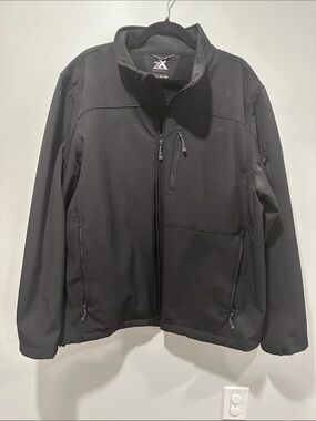 ZeroXposur Men’s Black Lightweight Softshell Jacket